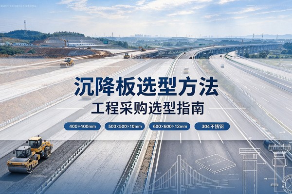 高阳沉降板选择方法