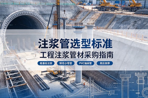 高阳注浆管选型标准