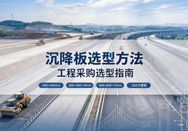 高阳沉降板选择方法