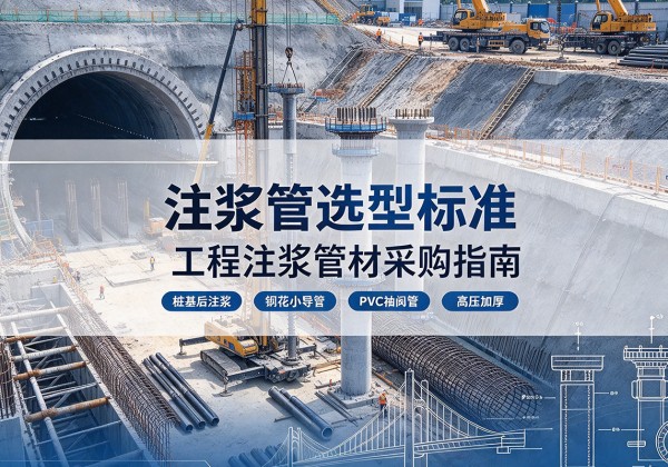 高阳注浆管选型标准